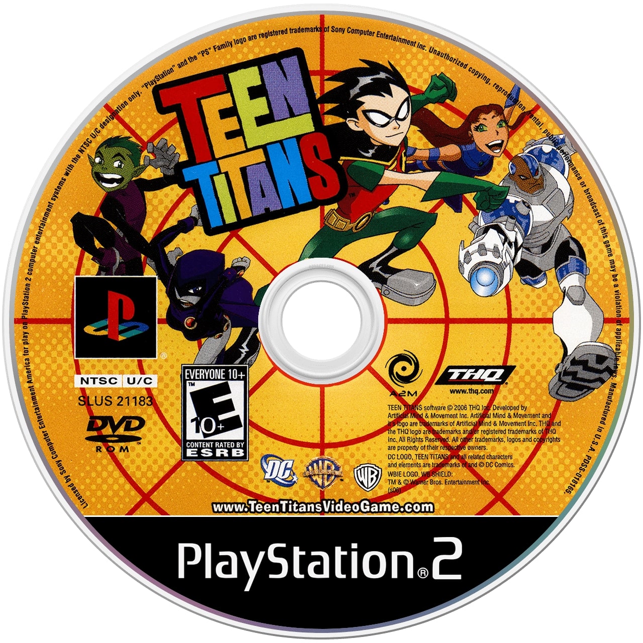 Teen Titans PS2 - Video Game - Used - CaveGamers - Image 3