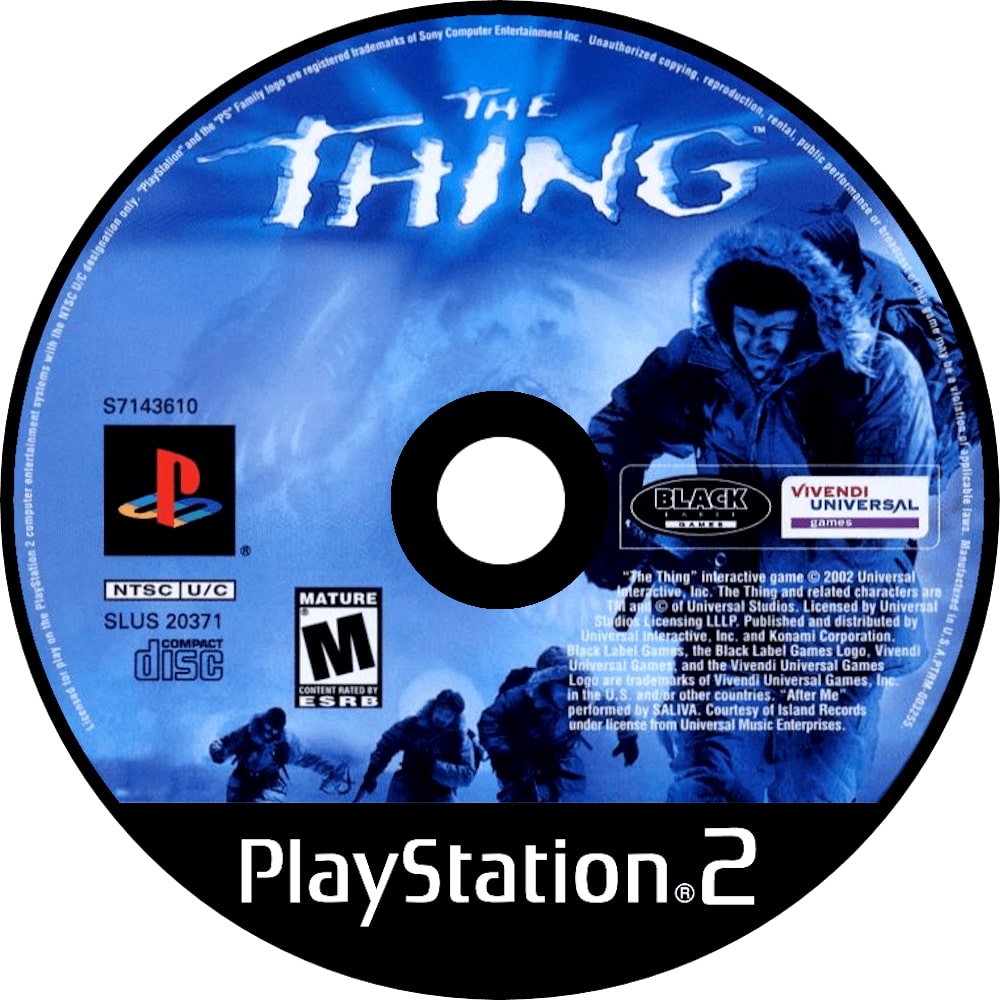 The Thing PS2 - Video Game - Used - CaveGamers - Image 3