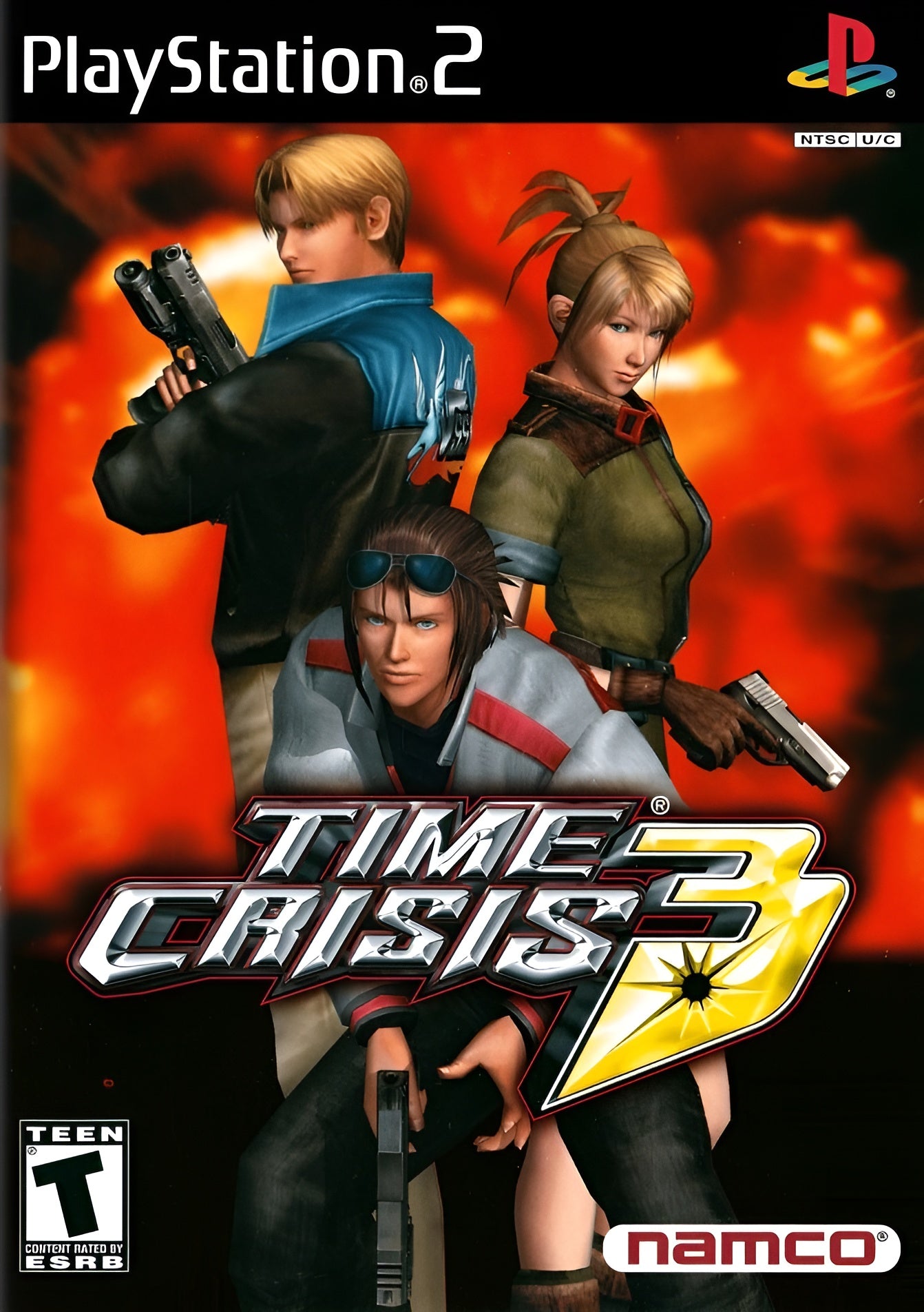 Time Crisis 3 PS2 - Video Game - Used - CaveGamers