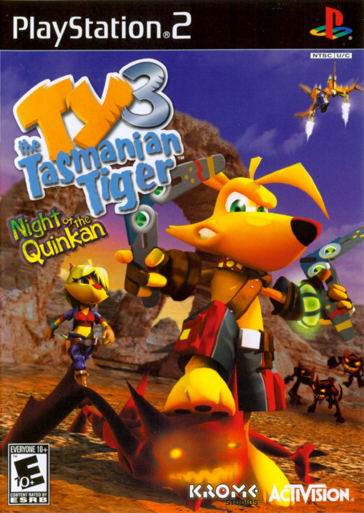 Ty the Tasmanian Tiger 3 PS2 - Video Game - Used - CaveGamers