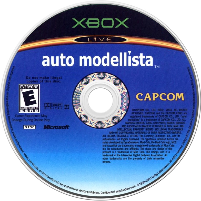 Auto Modellista Xbox - Video Game - Used - CaveGamers - Image 3