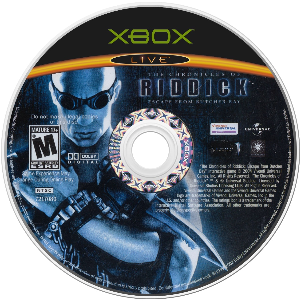 Chronicles of Riddick: Escape from Butcher Bay Xbox - Video Game - Used - CaveGamers - Image 3