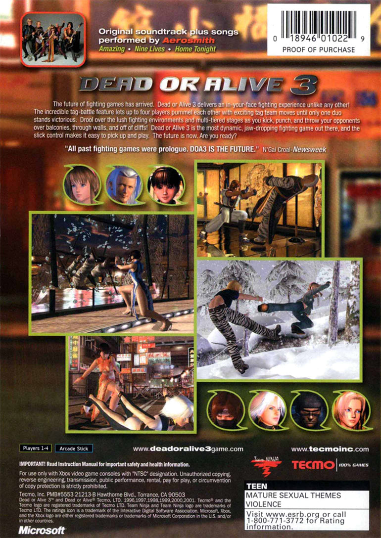 Dead or Alive 3