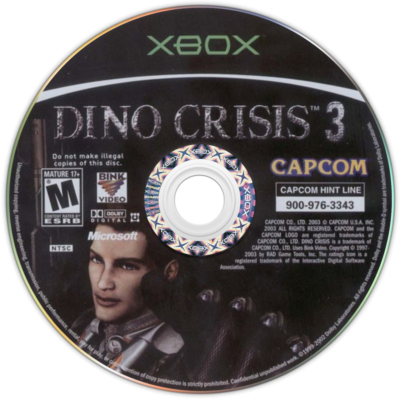 Dino Crisis 3 Xbox - Video Game - Used - CaveGamers - Image 3