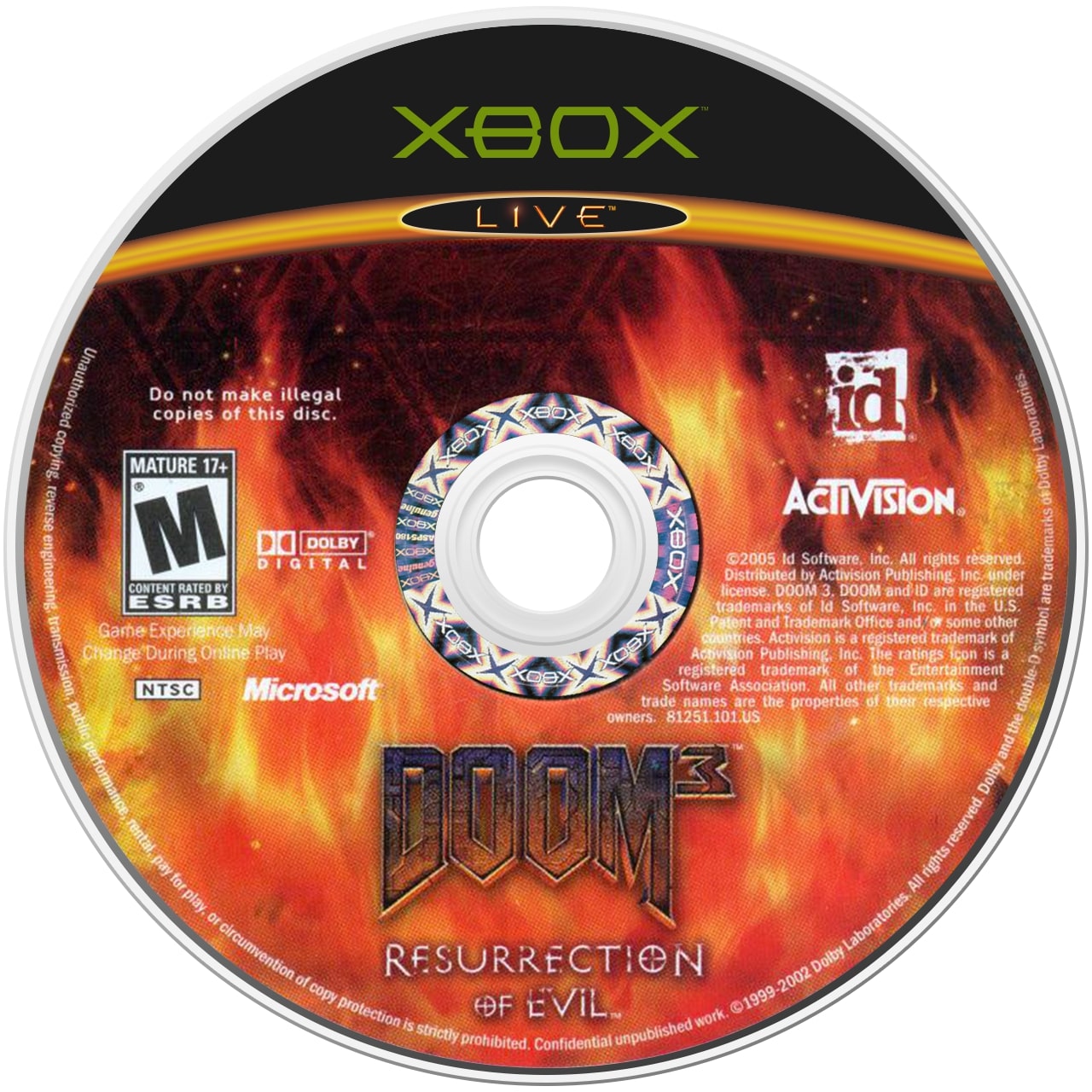Doom 3: Resurrection of Evil Xbox - Video Game - Used - CaveGamers - Image 3