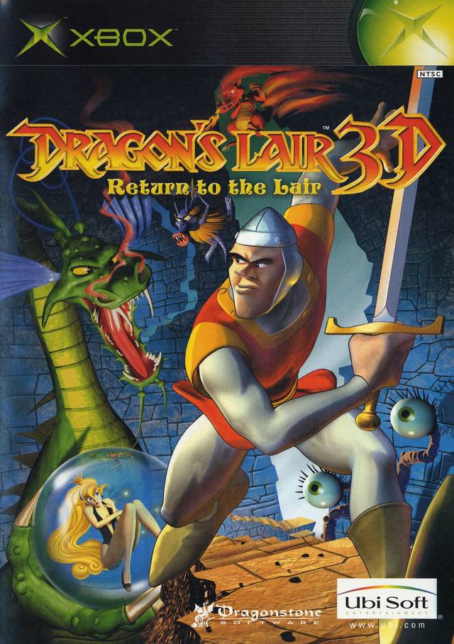 Dragon's Lair 3D Xbox - Video Game - Used - CaveGamers