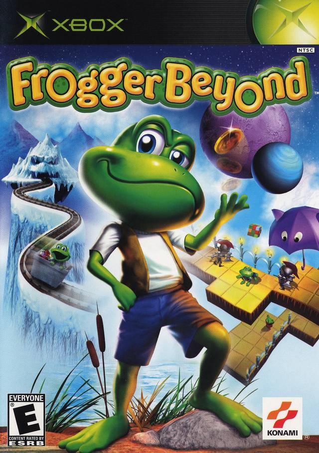 Frogger Beyond Xbox - Video Game - Used - CaveGamers