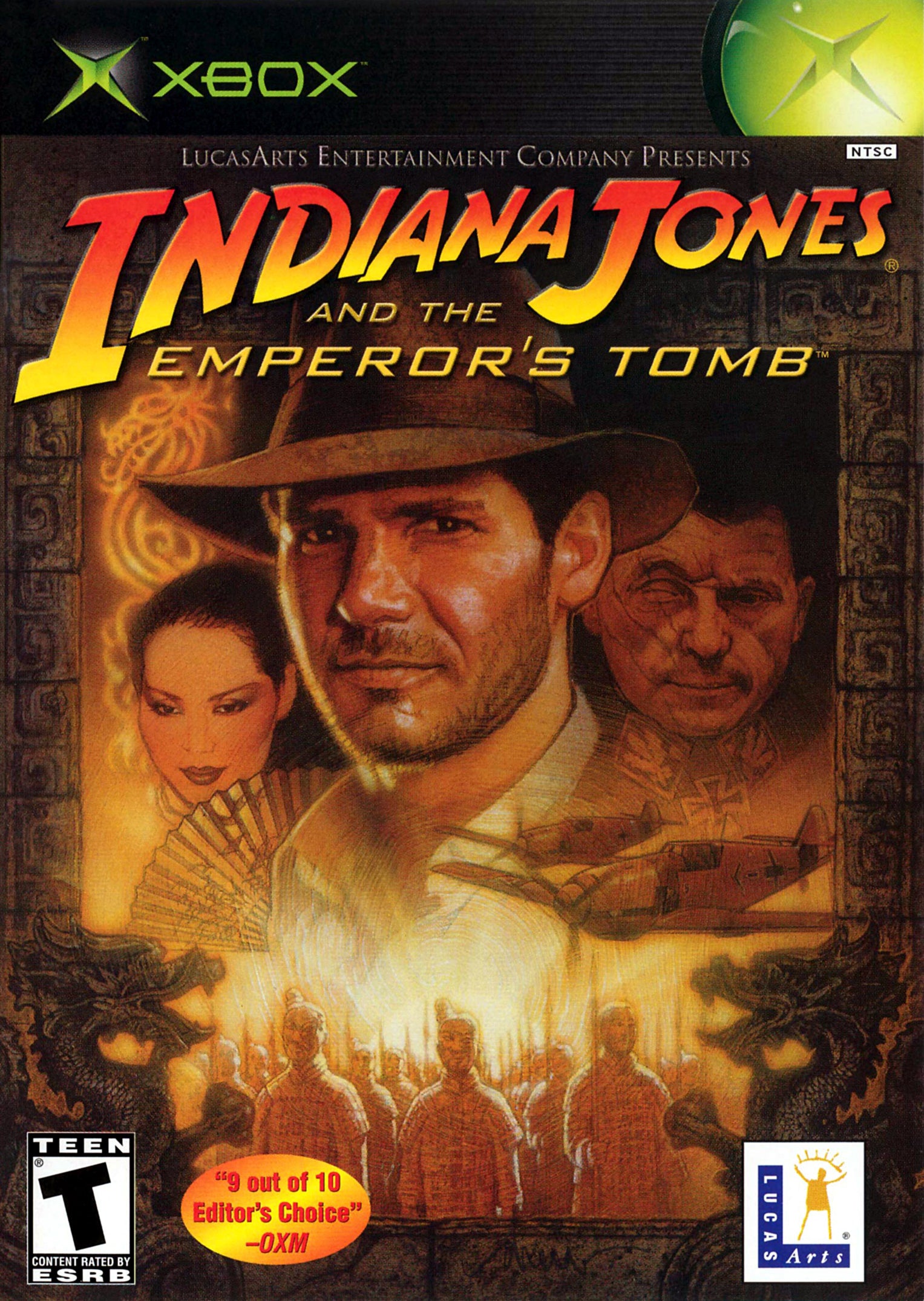 Indiana Jones and the Emperor's Tomb Xbox - Video Game - Used - CaveGamers