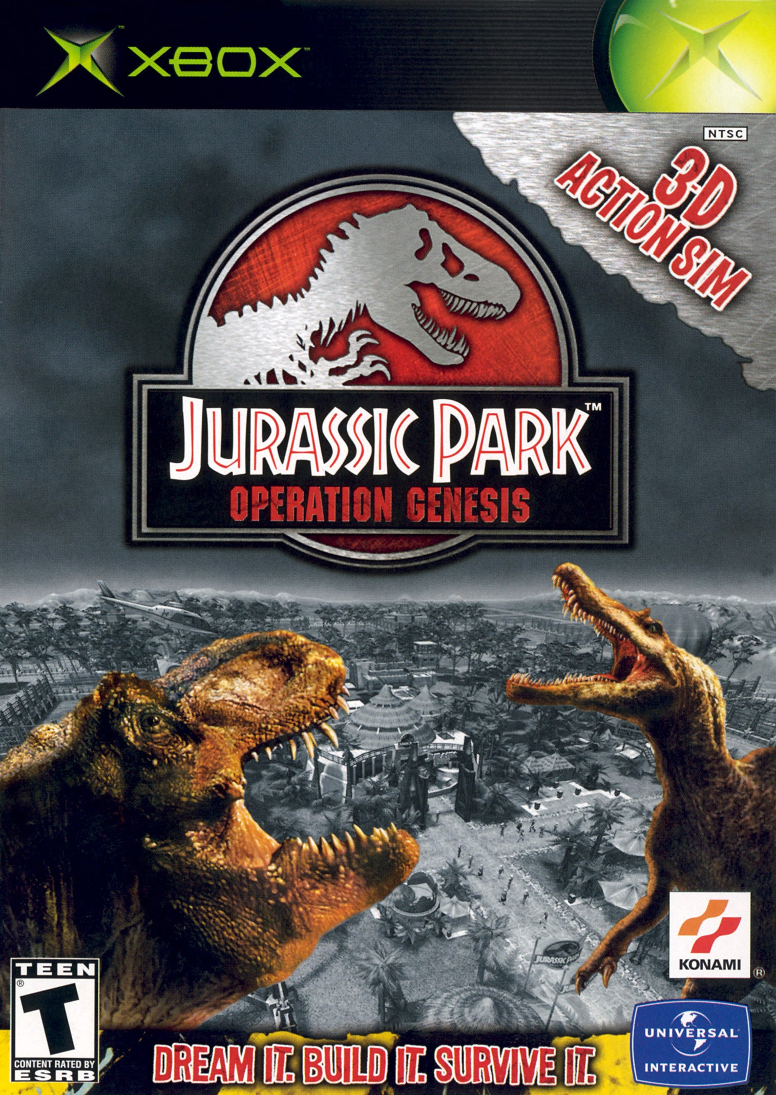 Jurassic Park Operation Genesis Xbox - Video Game - Used - CaveGamers