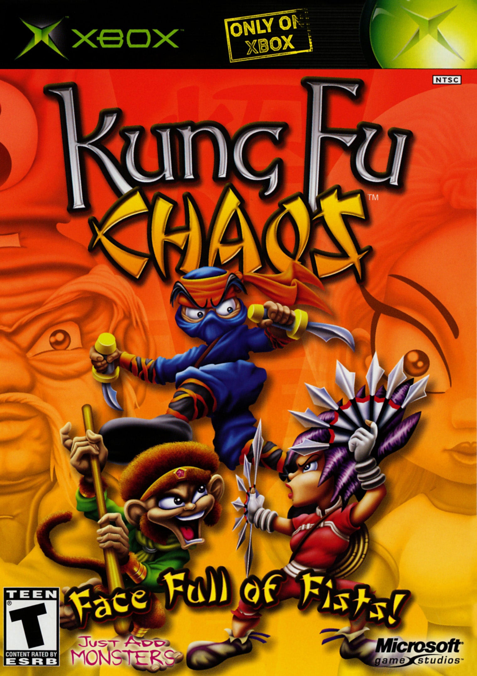 Kung Fu Chaos Xbox - Video Game - Used - CaveGamers