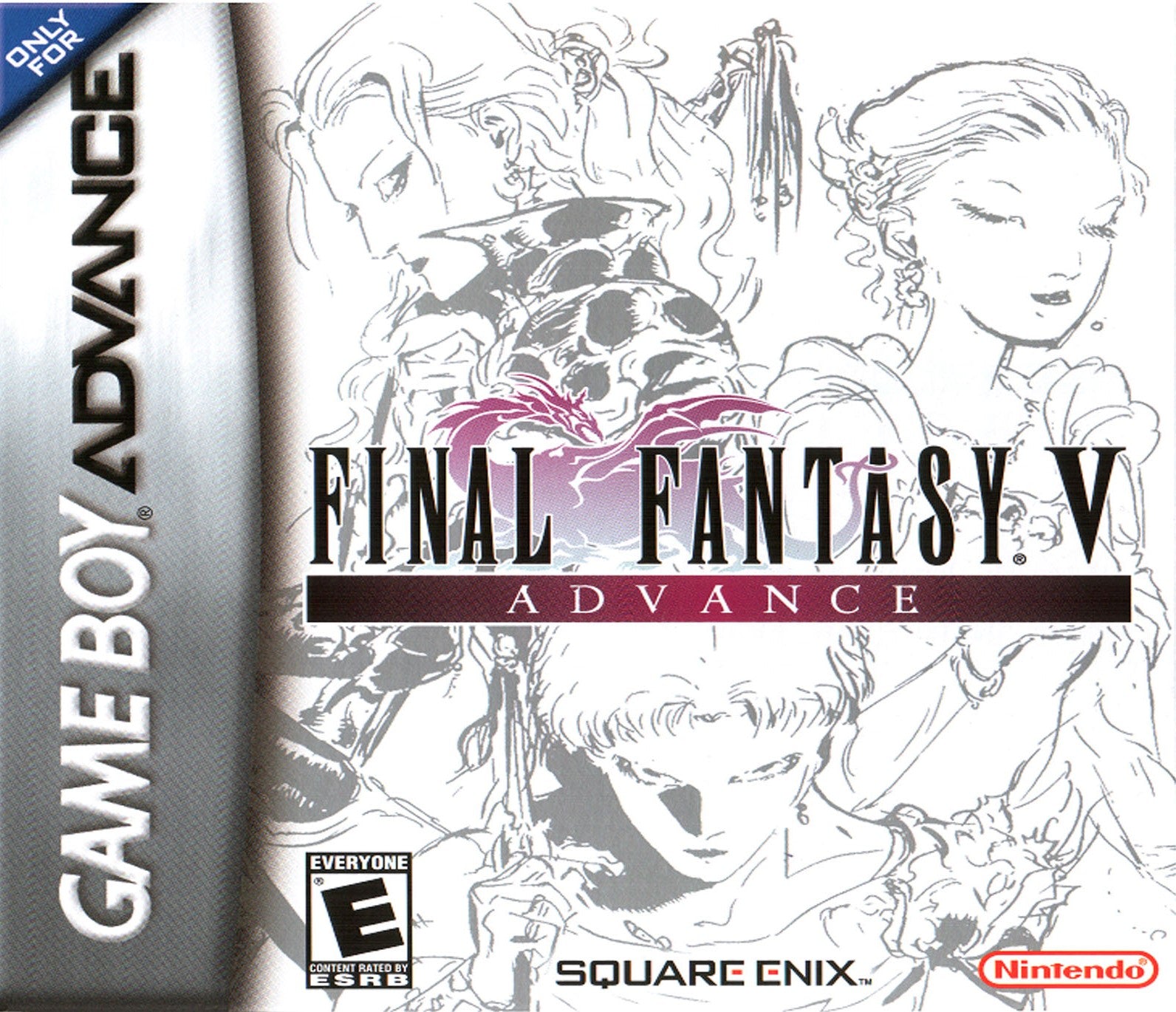 Final Fantasy V Advance Game Boy Advance - Video Game - Used - CaveGamers
