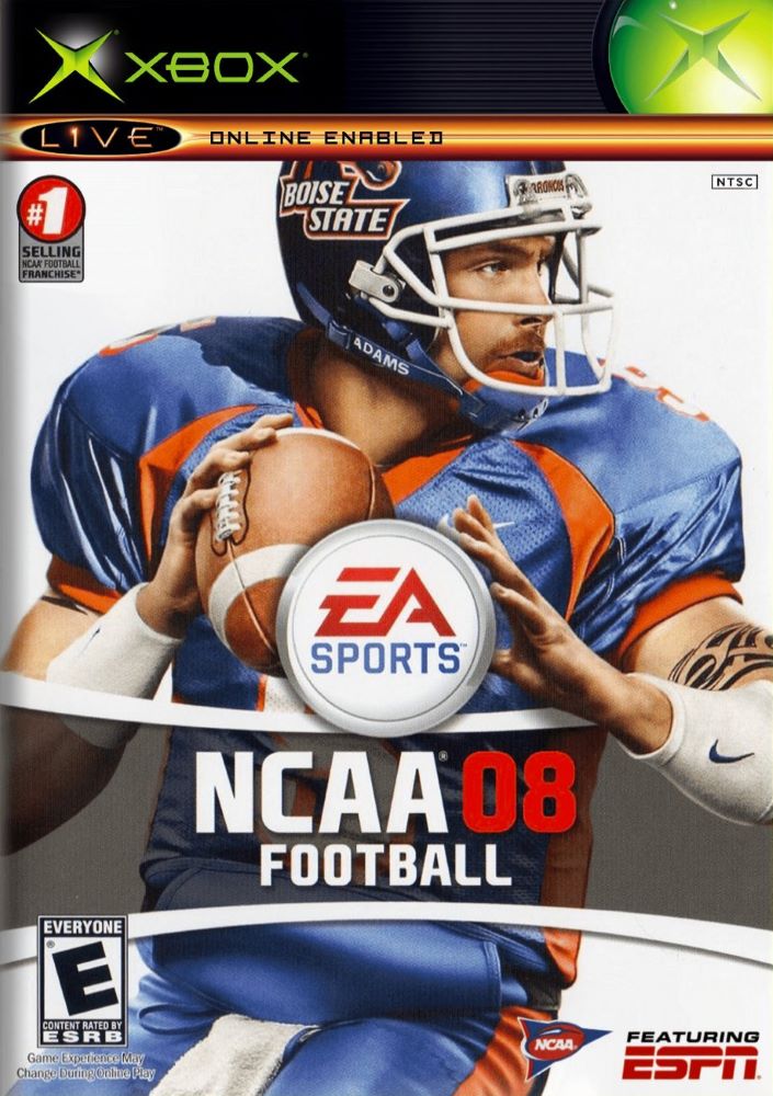 NCAA Football 08 Xbox - Video Game - Used - CaveGamers