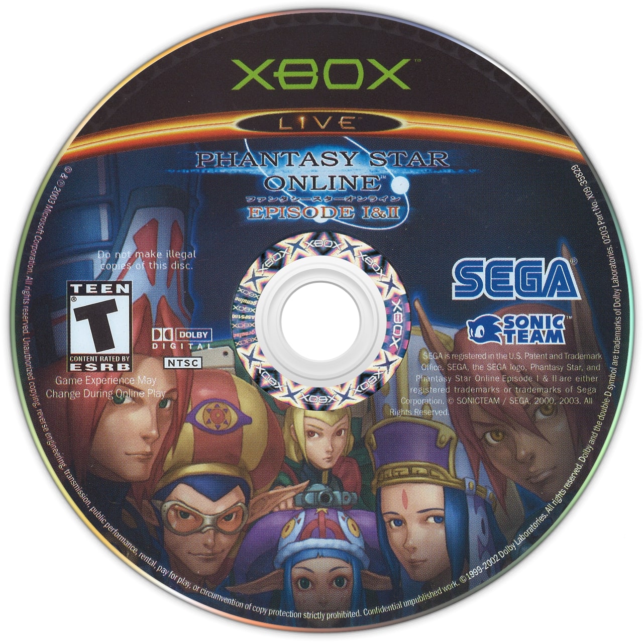 Phantasy Star Online Episode I & II