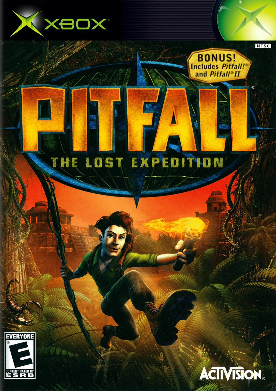 Pitfall The Lost Expedition Xbox - Video Game - Used - CaveGamers