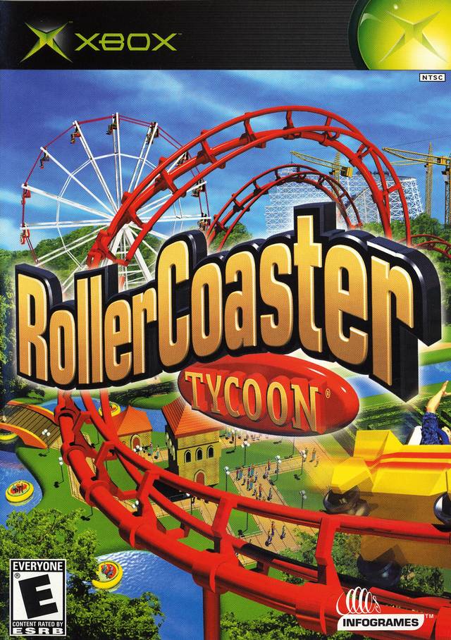 Roller Coaster Tycoon Xbox - Video Game - Used - CaveGamers
