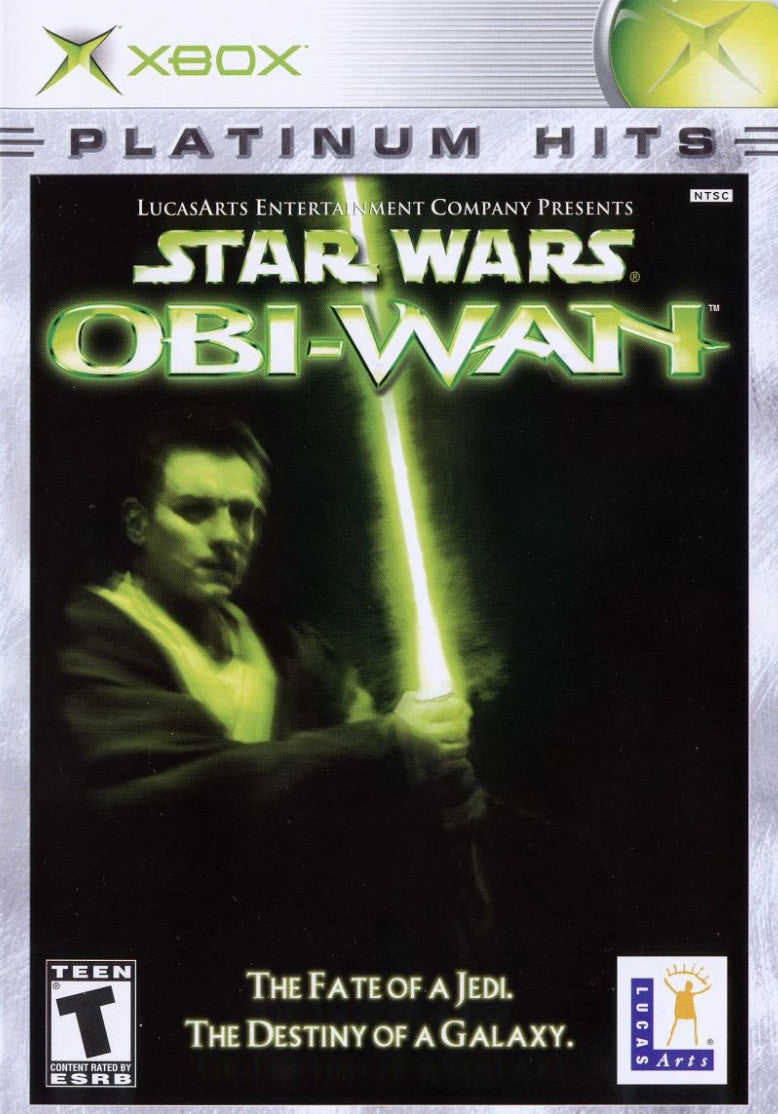 Star Wars Obi-Wan Xbox - Video Game - Used - CaveGamers - Image 2