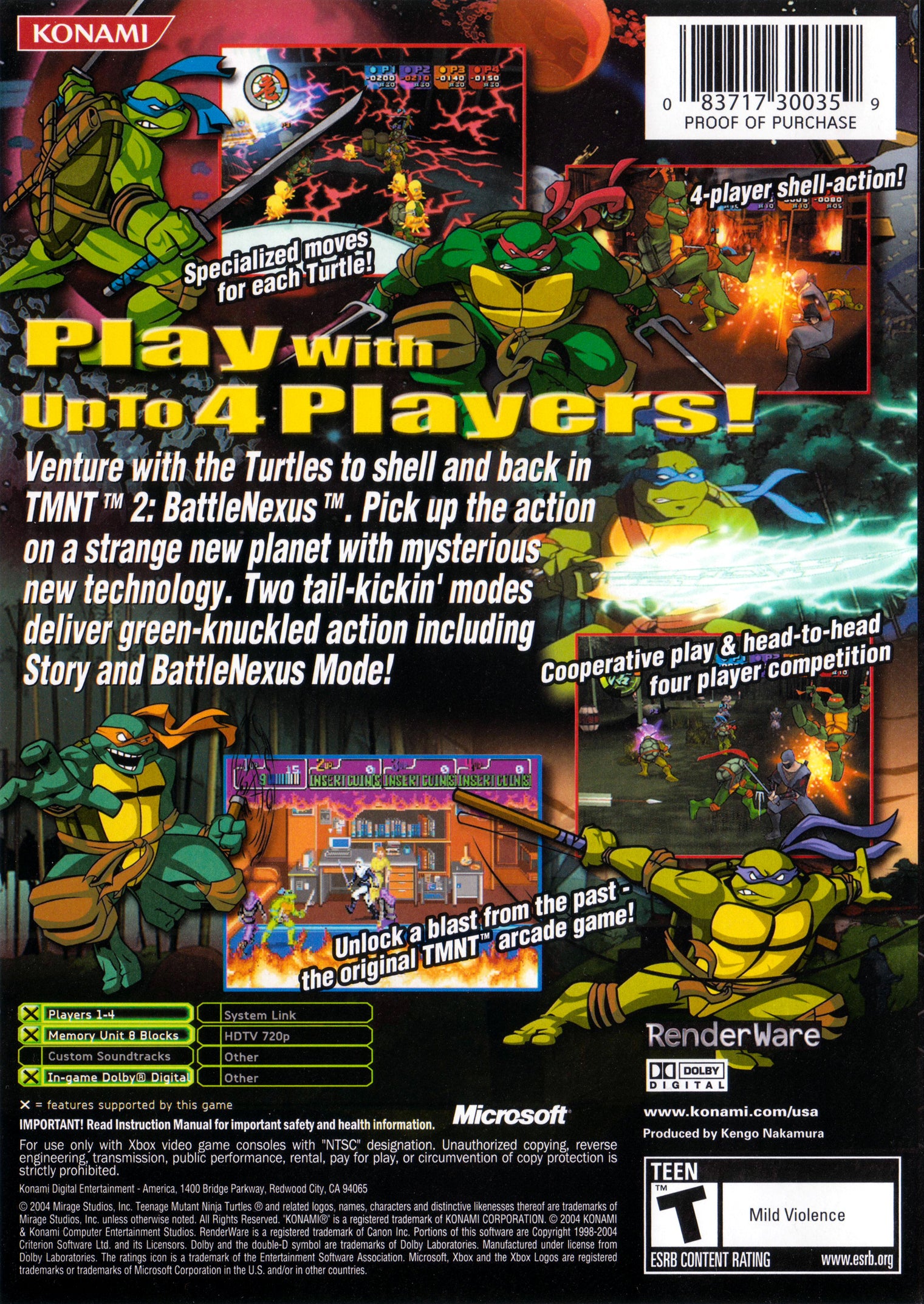 Teenage Mutant Ninja Turtles 2: Battle Nexus