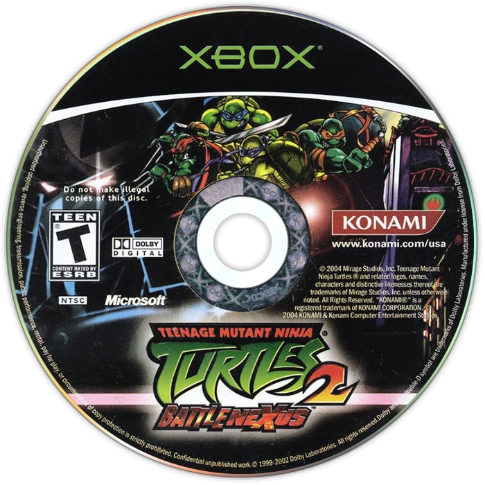 Teenage Mutant Ninja Turtles 2: Battle Nexus Xbox - Video Game - Used - CaveGamers - Image 3