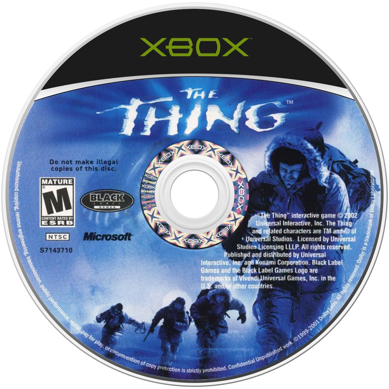 The Thing Xbox - Video Game - Used - CaveGamers - Image 3