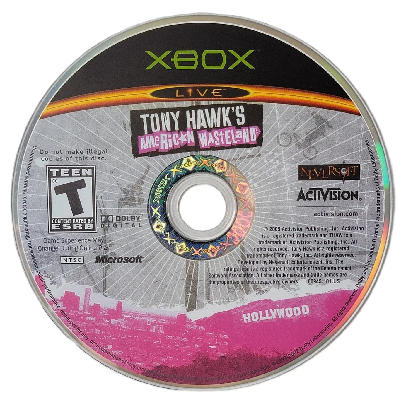 Tony Hawk American Wasteland Xbox - Video Game - Used - CaveGamers - Image 3