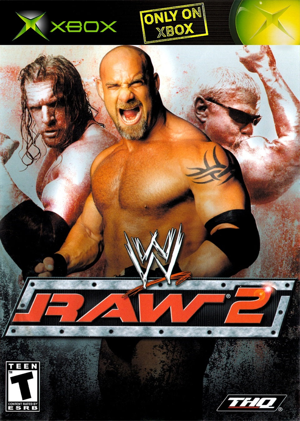 WWE Raw 2 Xbox - Video Game - Used - CaveGamers