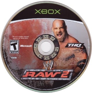 WWE Raw 2 Xbox - Video Game - Used - CaveGamers - Image 3