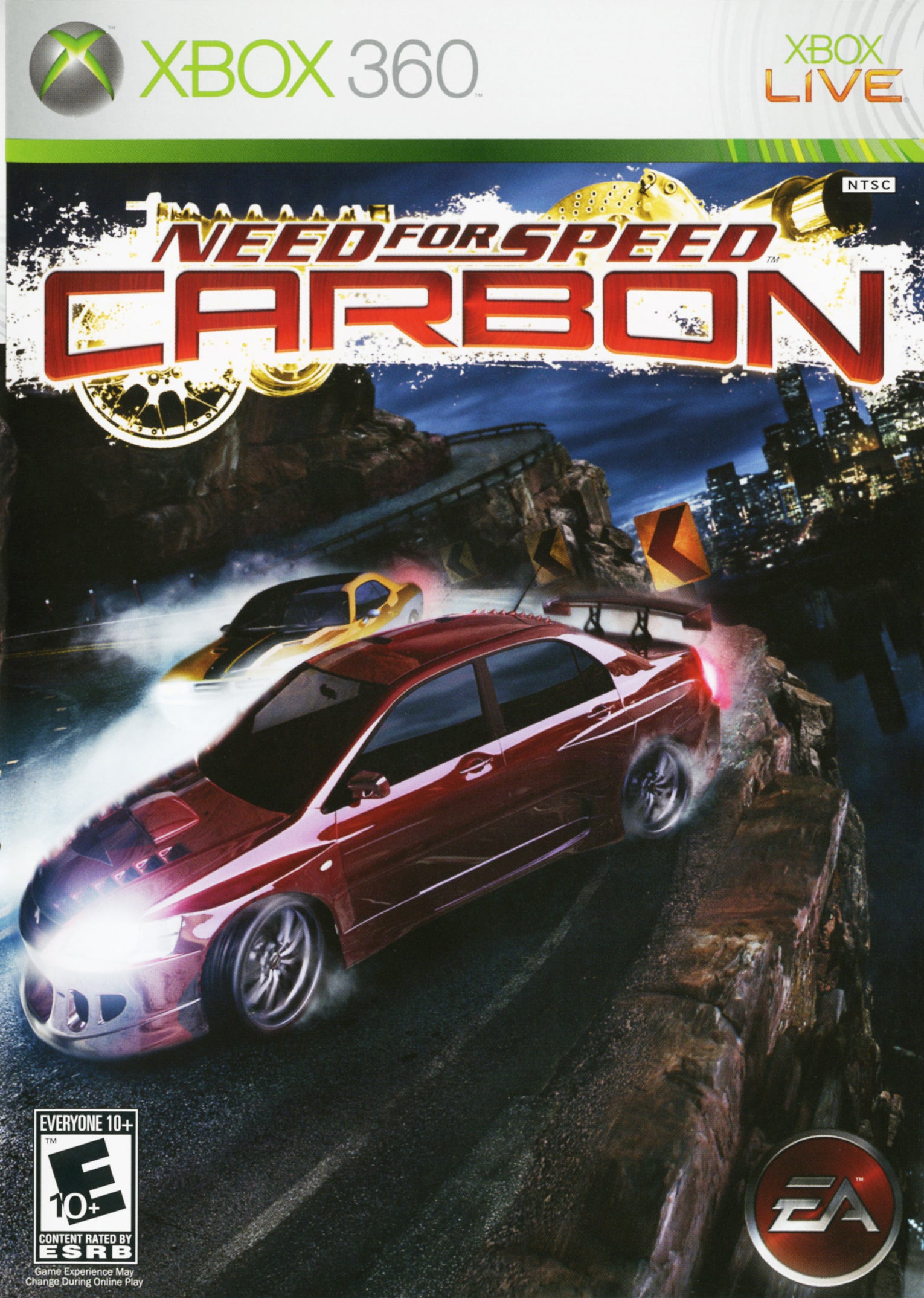 Need for Speed Carbon Xbox 360 - Video Game - Used - CaveGamers