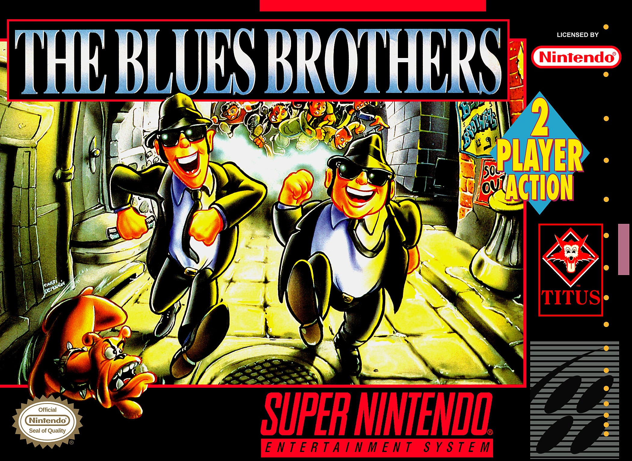 Blues Brothers SNES - Video Game - Used - CaveGamers