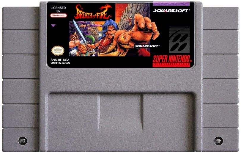 Breath of Fire SNES - Video Game - Used - CaveGamers - Image 3