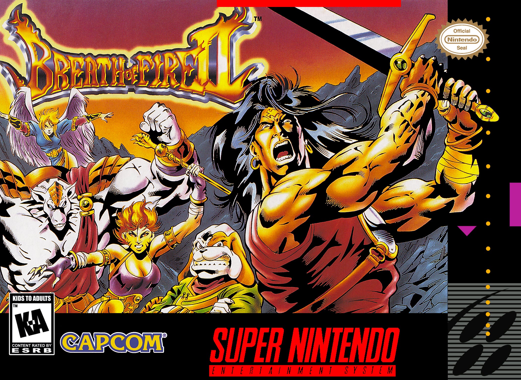 Breath of Fire II SNES - Video Game - Used - CaveGamers
