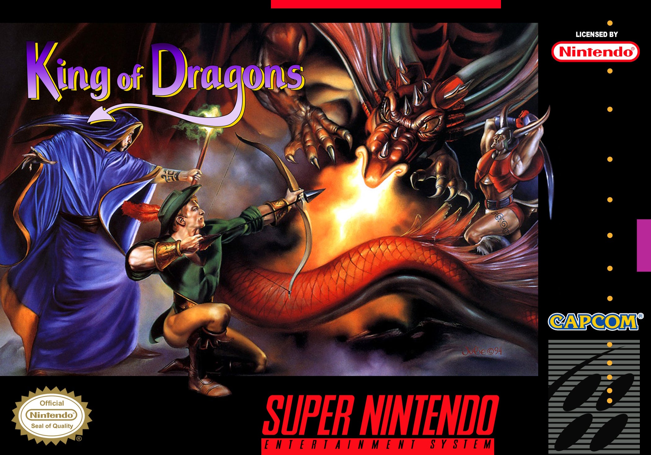 King of Dragons SNES - Video Game - Used - CaveGamers