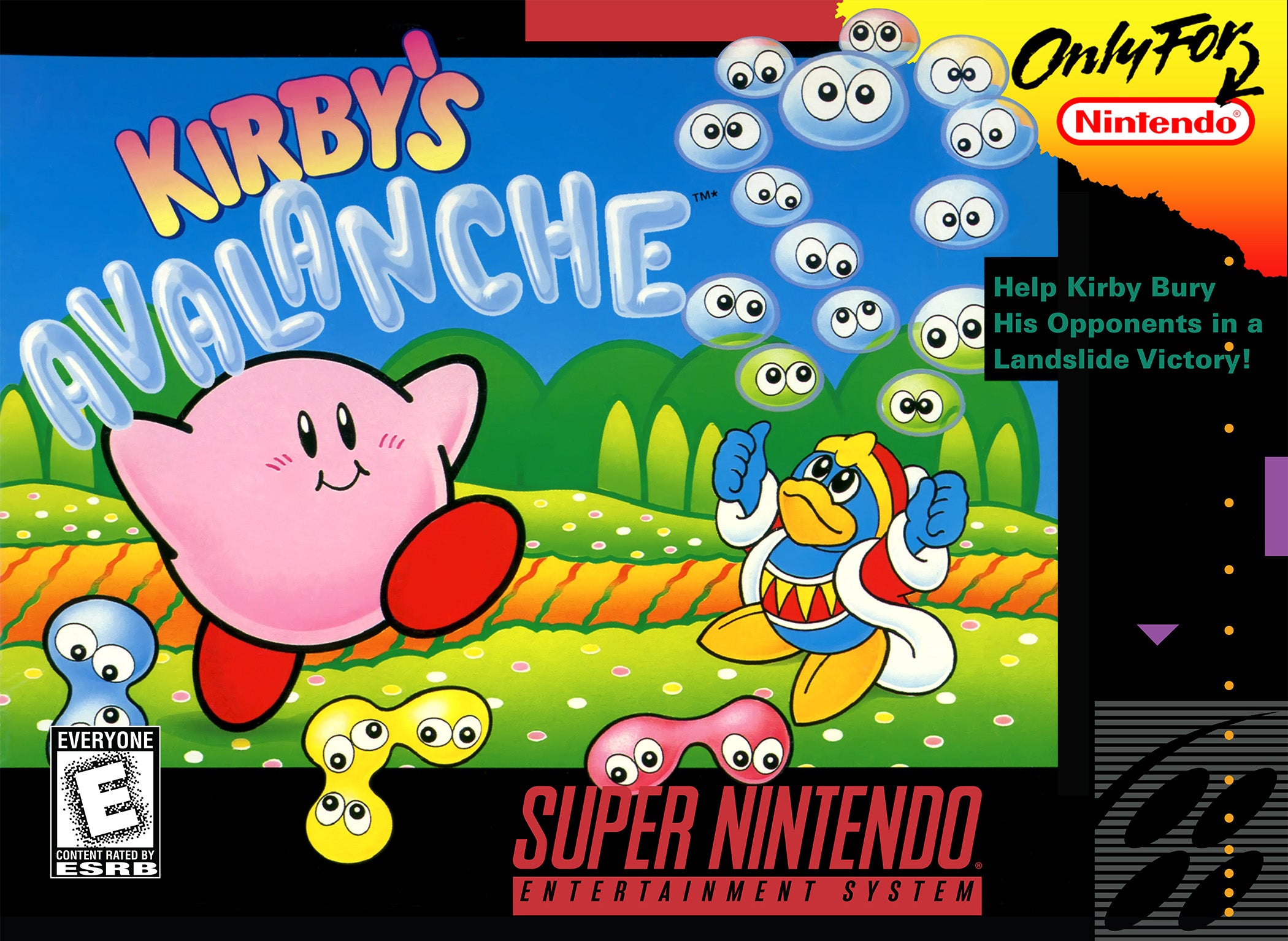 Kirby's Avalanche SNES - Video Game - Used - CaveGamers