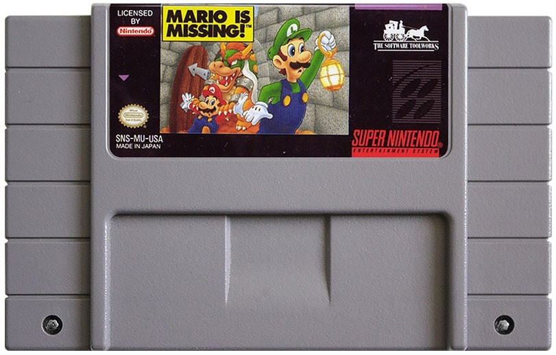 Mario Is Missing SNES - Video Game - Used - CaveGamers - Image 3
