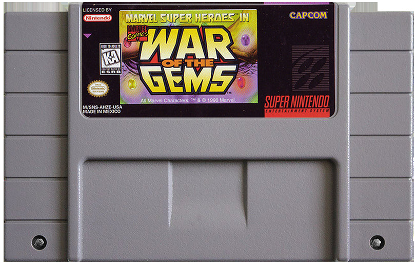 Marvel Super Heroes in War of the Gems