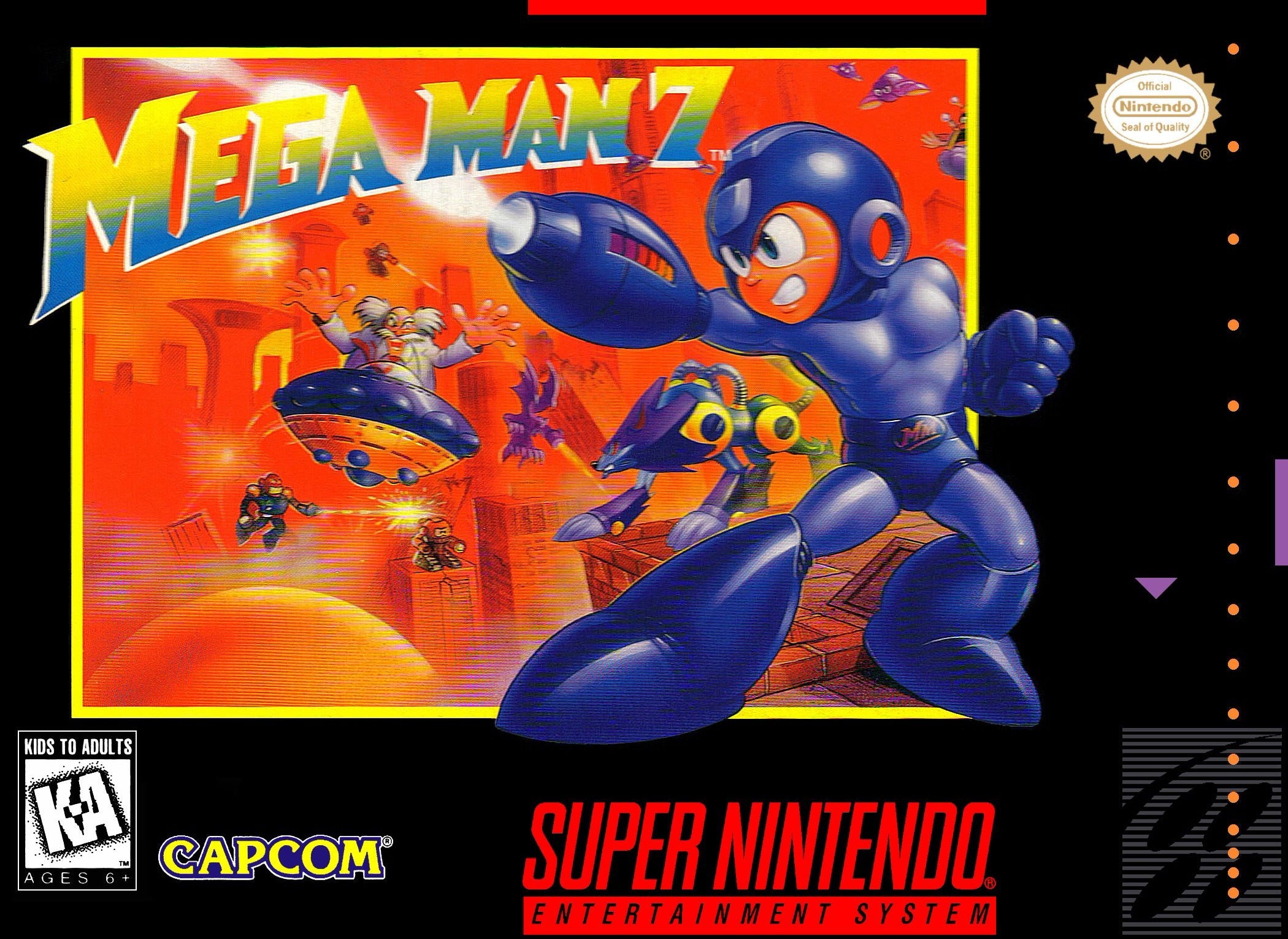 Mega Man 7 SNES - Video Game - Used - CaveGamers