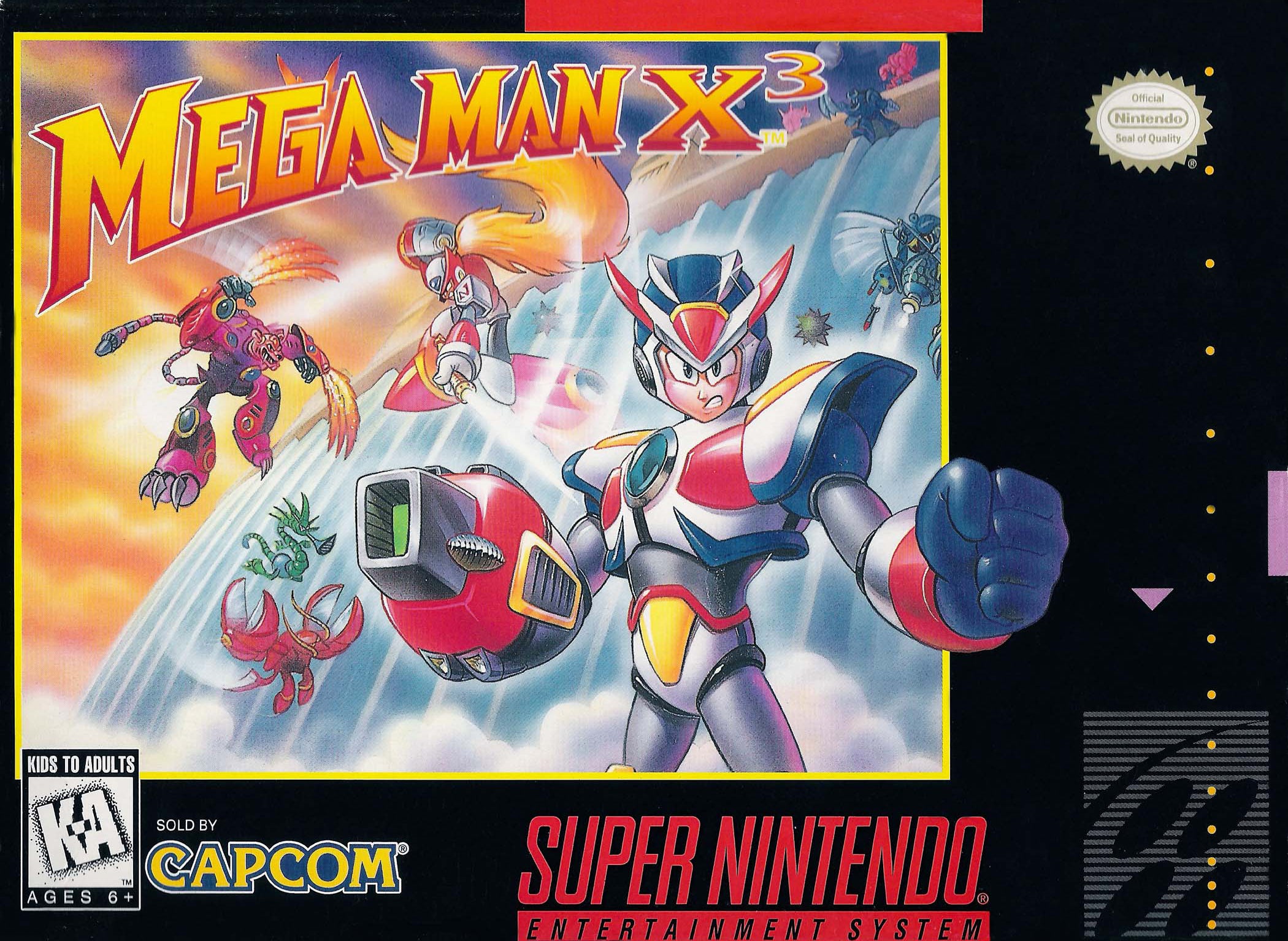Mega Man X3 SNES - Video Game - Used - CaveGamers
