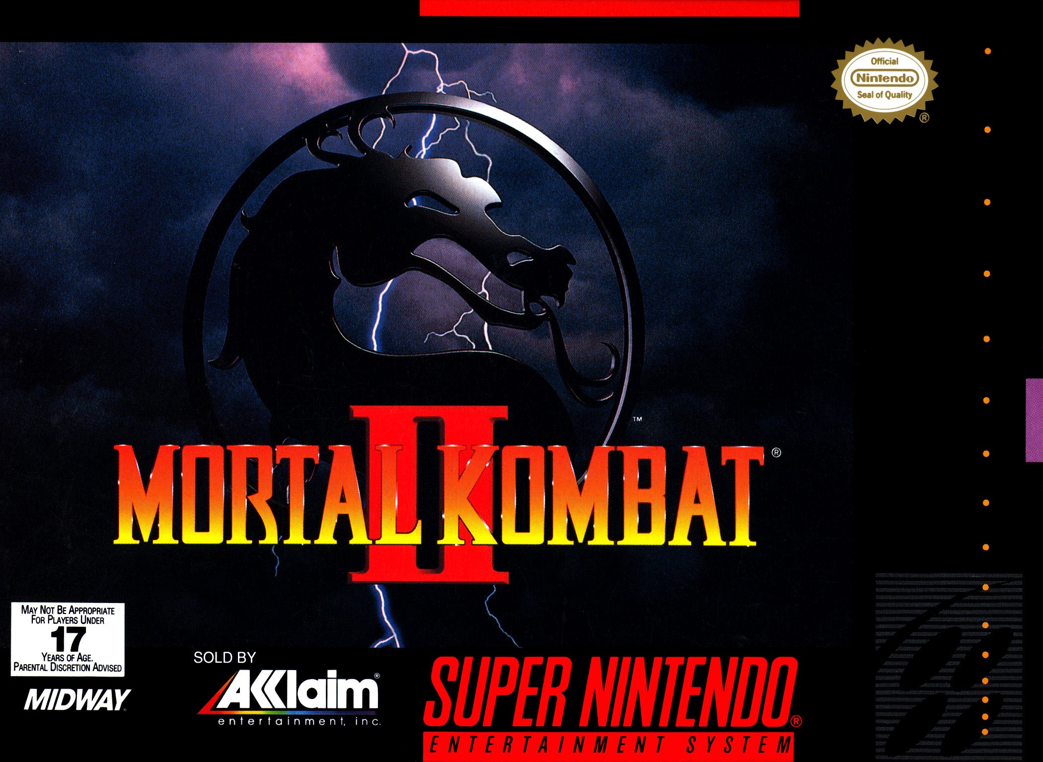 Mortal Kombat II SNES - Video Game - Used - CaveGamers