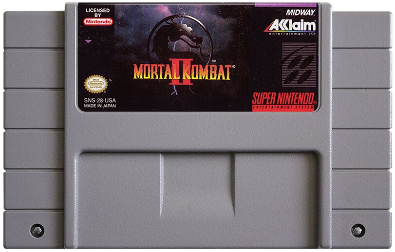 Mortal Kombat II SNES - Video Game - Used - CaveGamers - Image 3