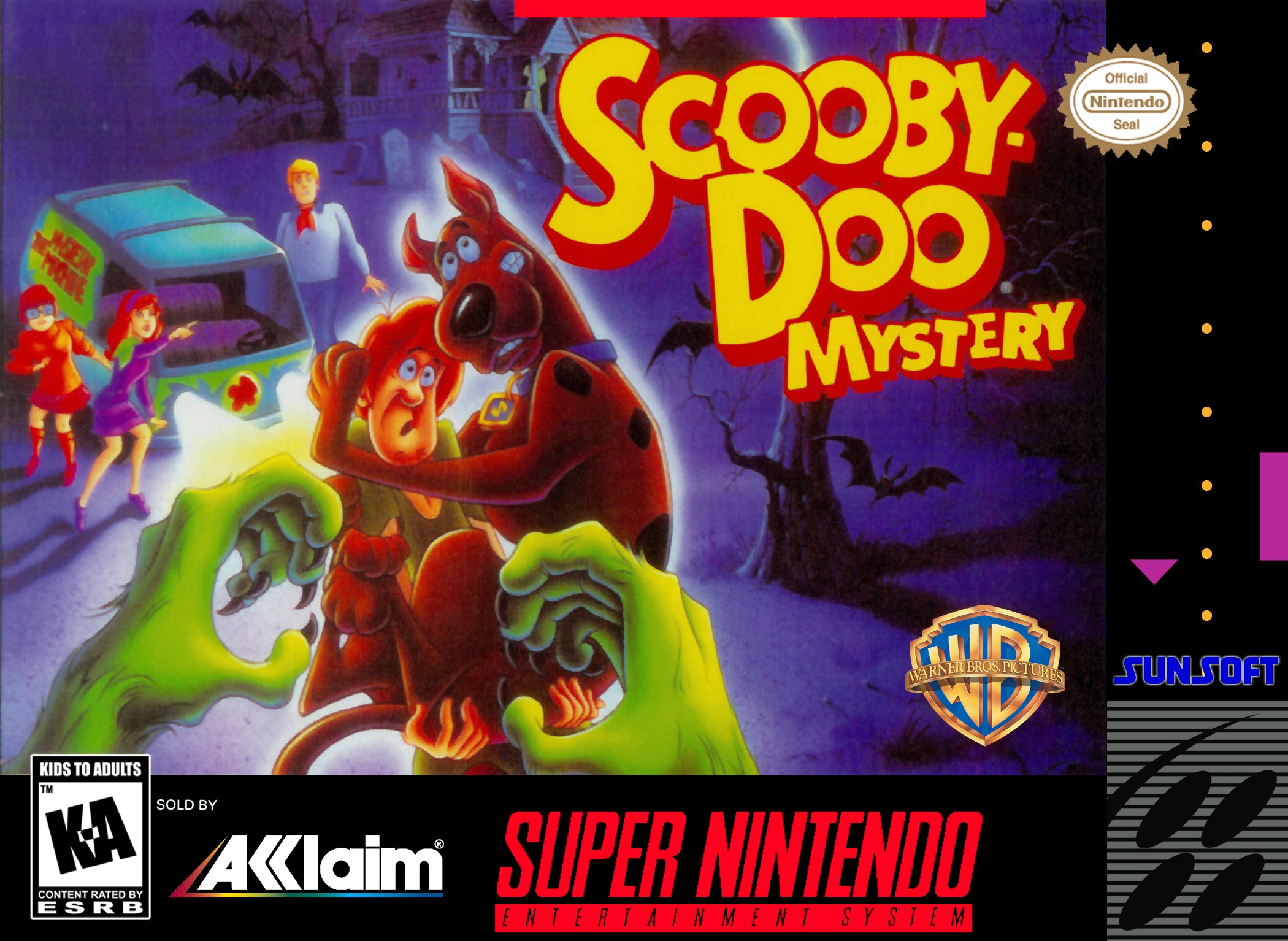 Scooby Doo Mystery SNES - Video Game - Used - CaveGamers