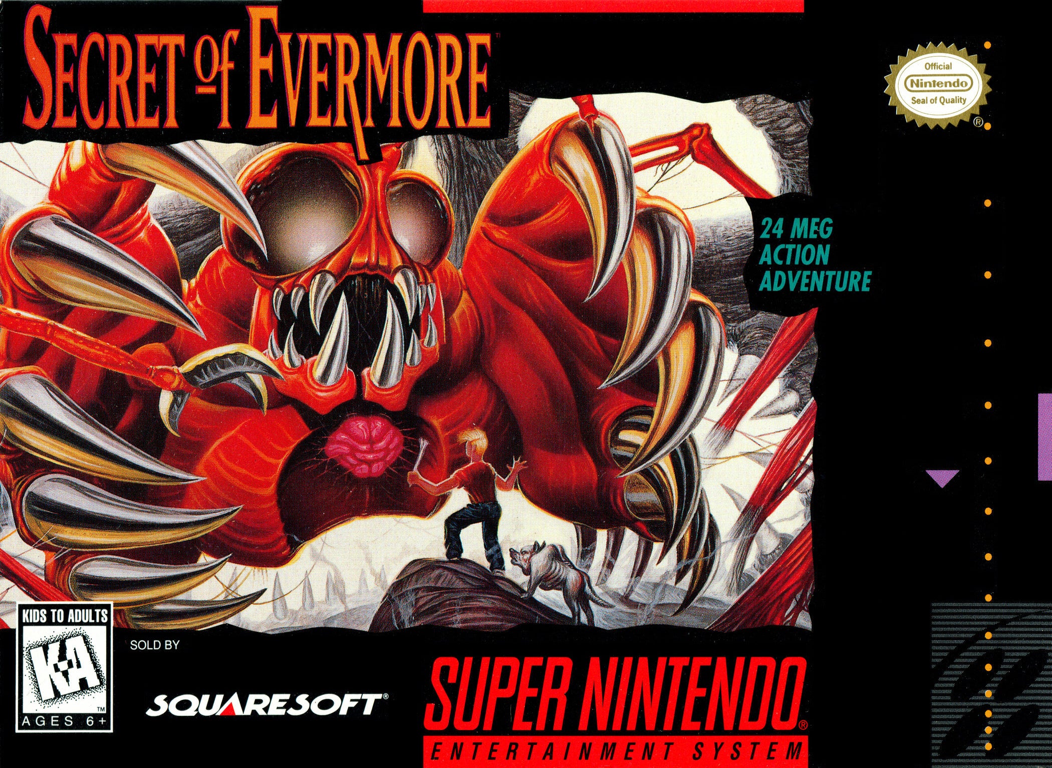Secret of Evermore SNES - Video Game - Used - CaveGamers