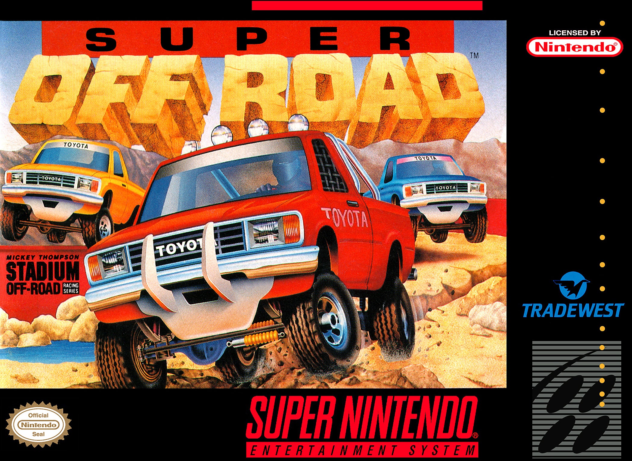 Super Off Road SNES - Video Game - Used - CaveGamers