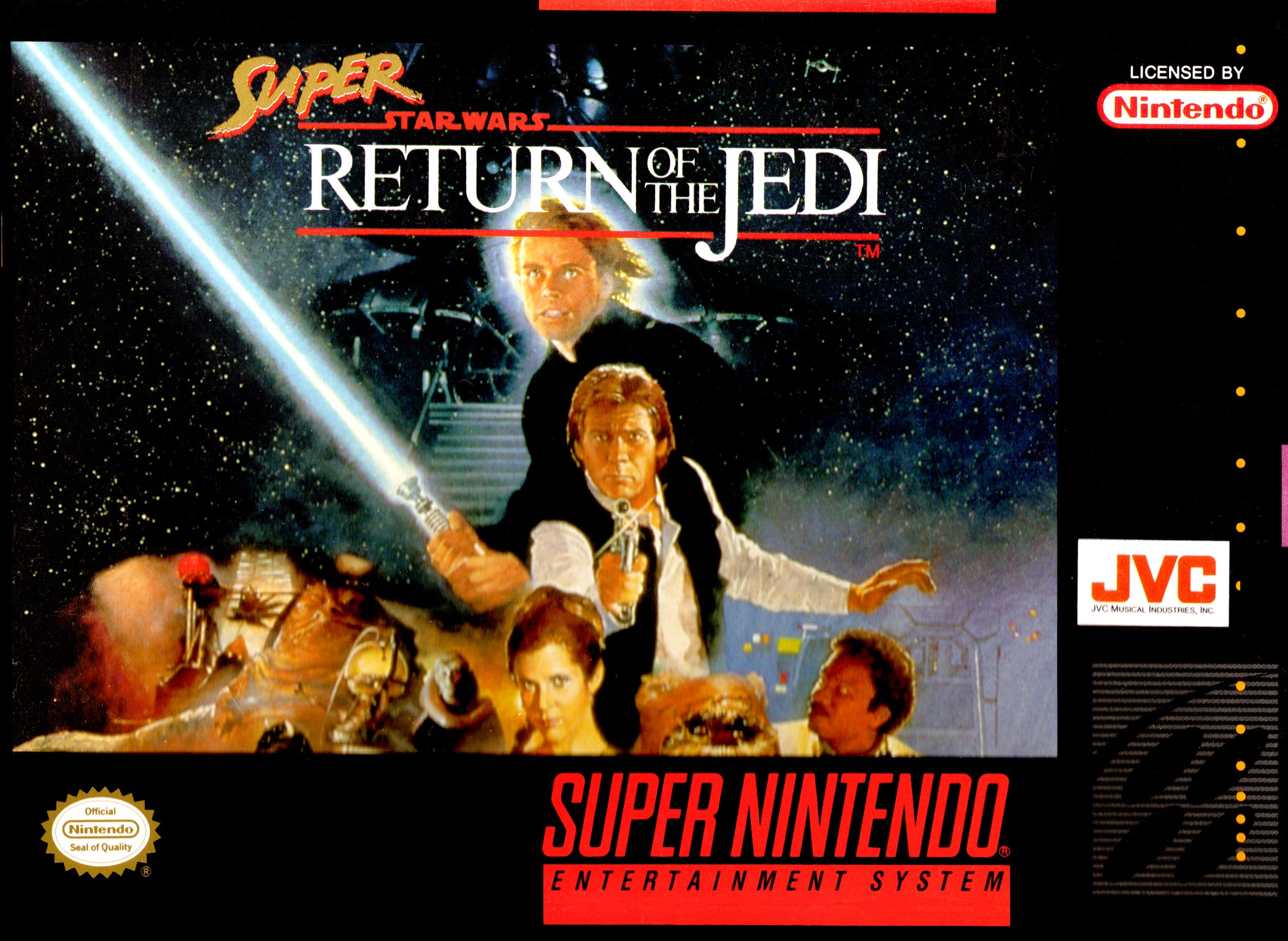 Super Star Wars Return of the Jedi SNES - Video Game - Used - CaveGamers