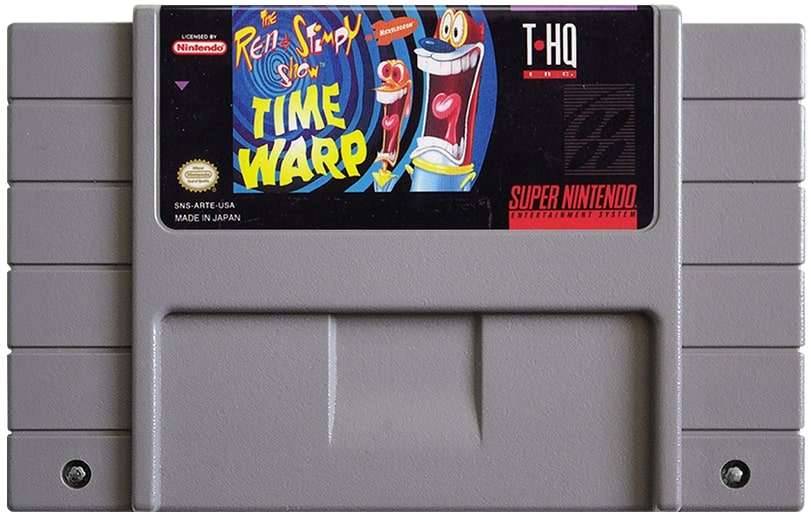 The Ren and Stimpy Show Time Warp SNES - Video Game - Used - CaveGamers - Image 3