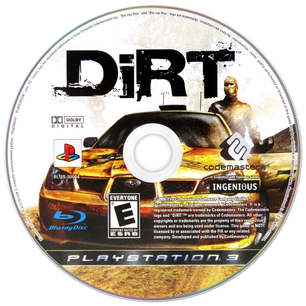 Dirt PS3 - Video Game - Used - CaveGamers - Image 3