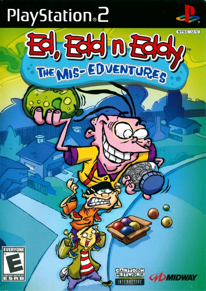 Ed Edd N Eddy Mis-Edventures PS2 - Video Game - Used - CaveGamers