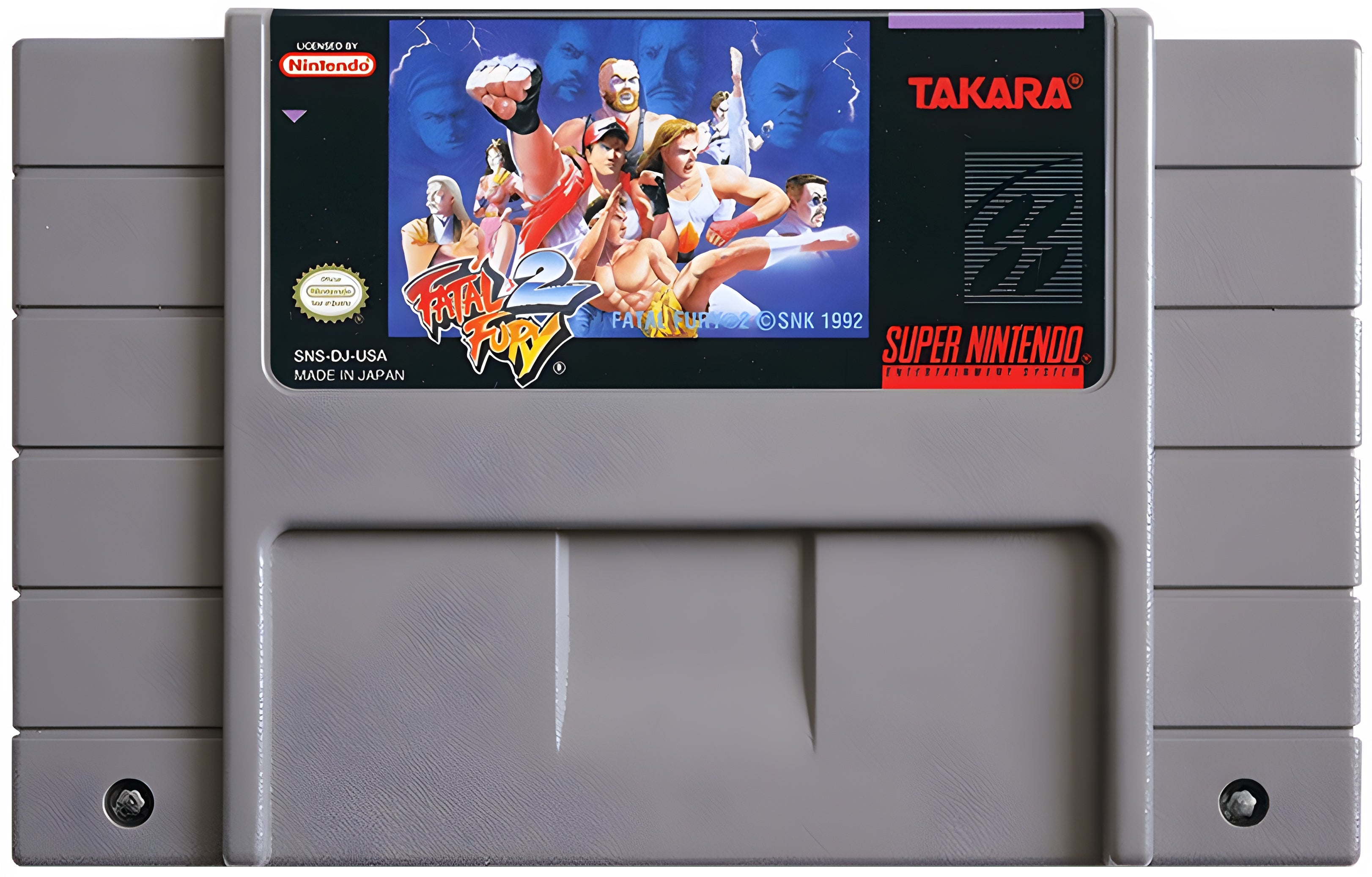 Fatal Fury 2 SNES - Video Game - Used - CaveGamers - Image 3