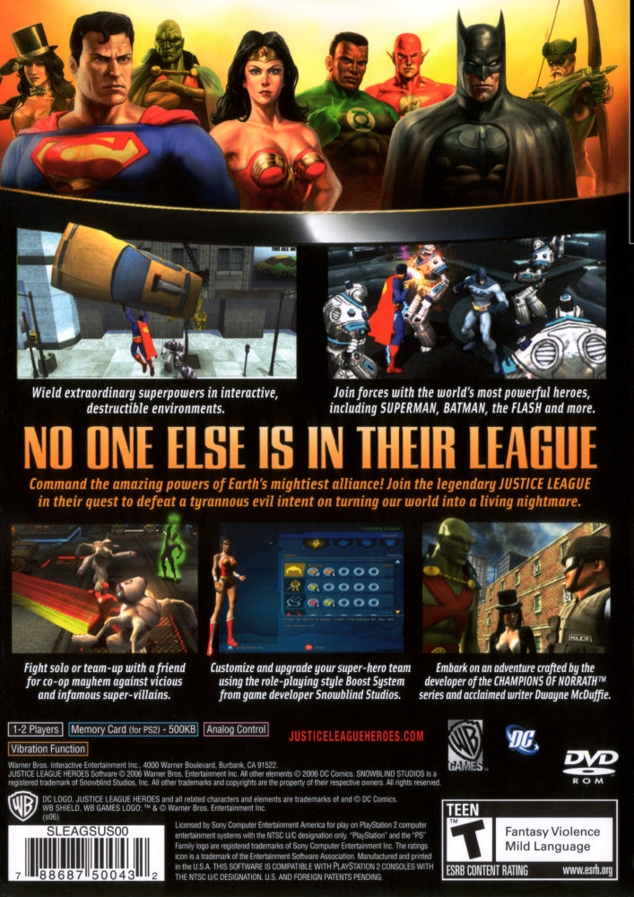 Justice League Heroes