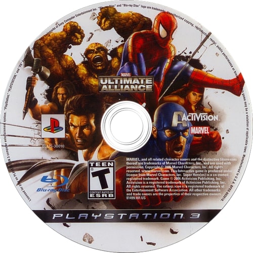Marvel Ultimate Alliance PS3 - Video Game - Used - CaveGamers - Image 3