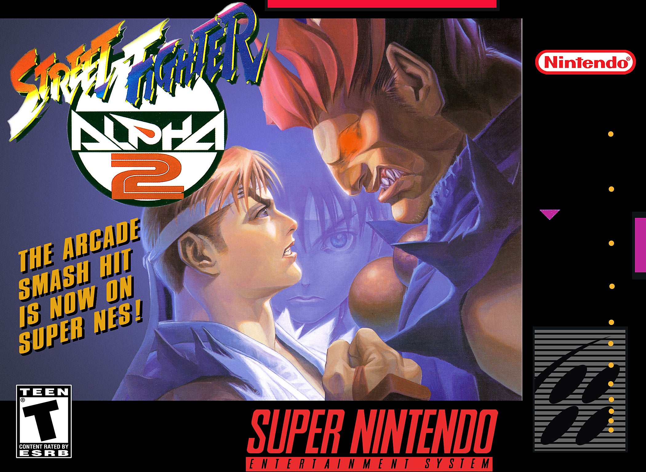 Street Fighter Alpha 2 SNES - Video Game - Used - CaveGamers