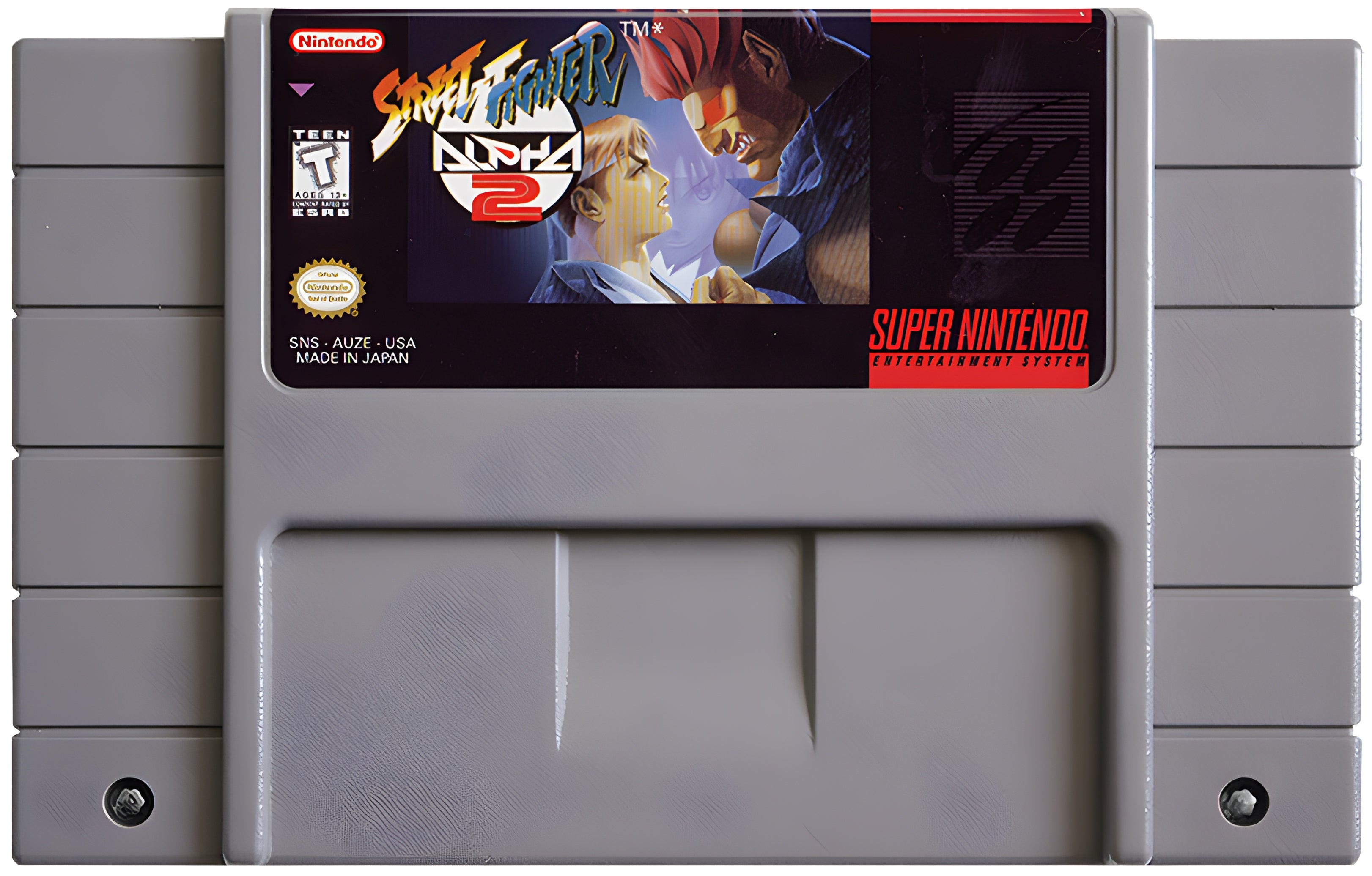 Street Fighter Alpha 2 SNES - Video Game - Used - CaveGamers - Image 3